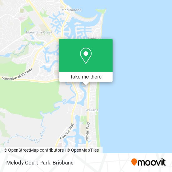 Melody Court Park map