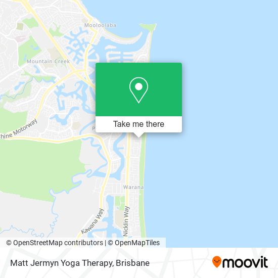 Matt Jermyn Yoga Therapy map