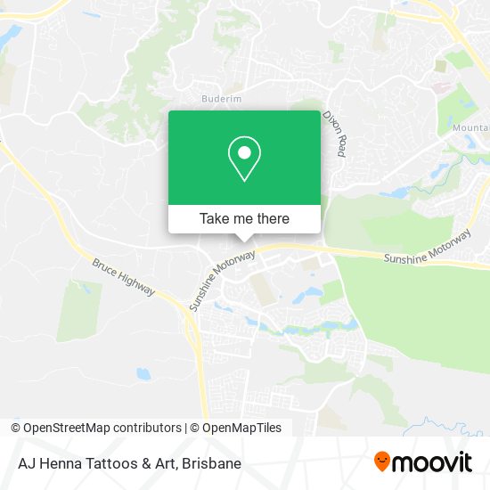 AJ Henna Tattoos & Art map