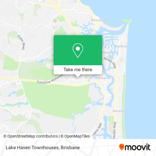 Lake Haven Townhouses map