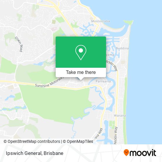 Ipswich General map