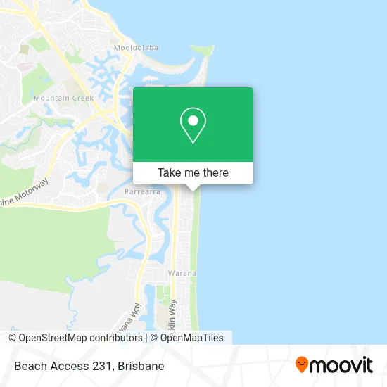 Mapa Beach Access 231