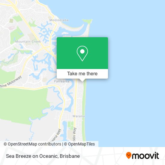 Sea Breeze on Oceanic map
