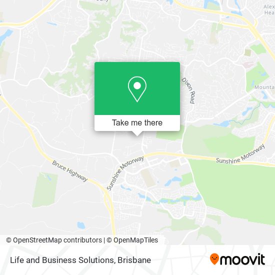 Life and Business Solutions map