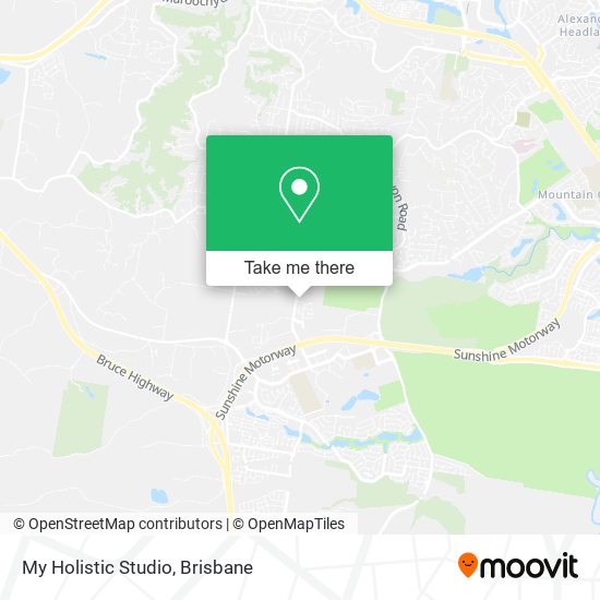My Holistic Studio map
