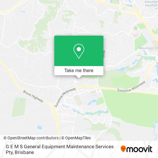 G E M S General Equipment Maintenance Services Pty map