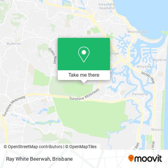 Ray White Beerwah map