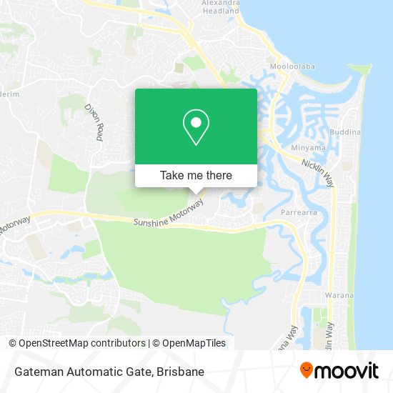 Gateman Automatic Gate map
