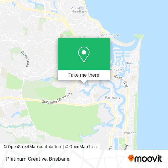 Platinum Creative map