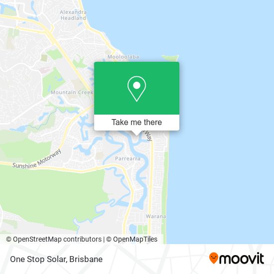 One Stop Solar map