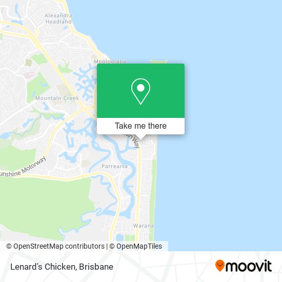 Lenard's Chicken map