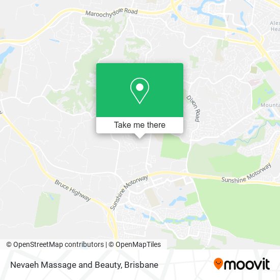 Nevaeh Massage and Beauty map