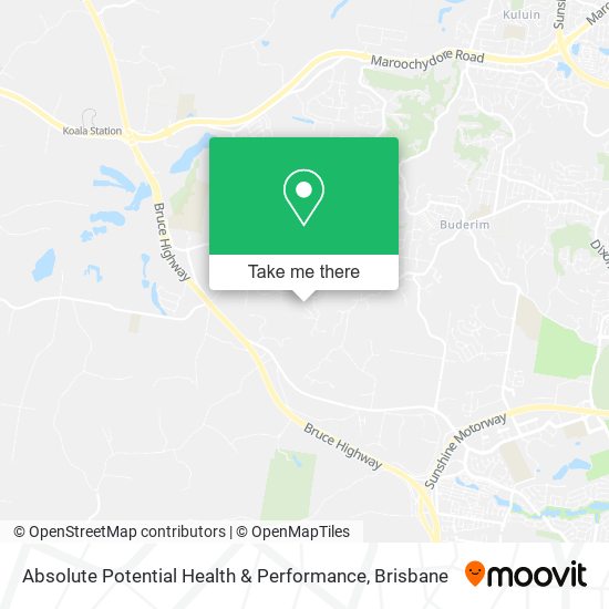 Absolute Potential Health & Performance map