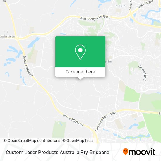 Custom Laser Products Australia Pty map