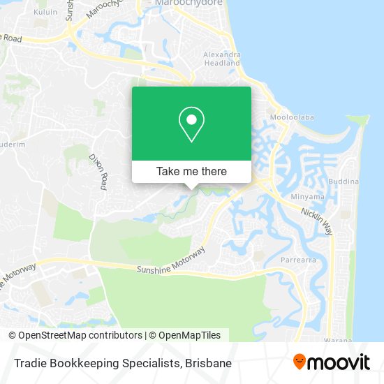 Tradie Bookkeeping Specialists map