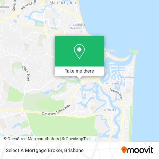 Select A Mortgage Broker map