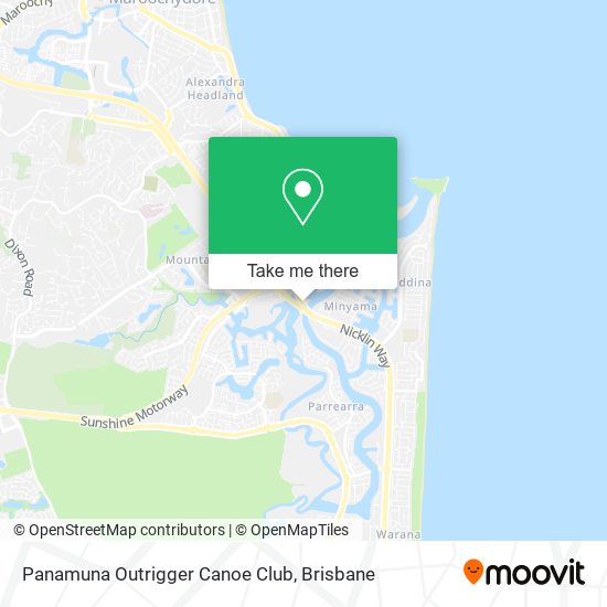 Panamuna Outrigger Canoe Club map