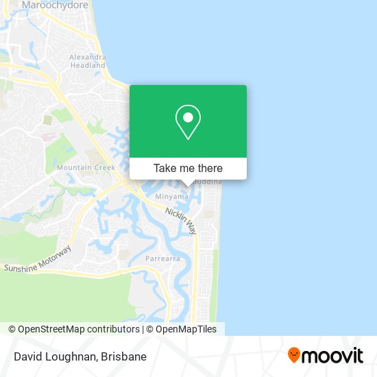 David Loughnan map