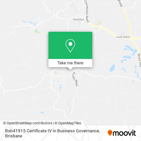 Bsb41915 Certificate IV in Business Governance map
