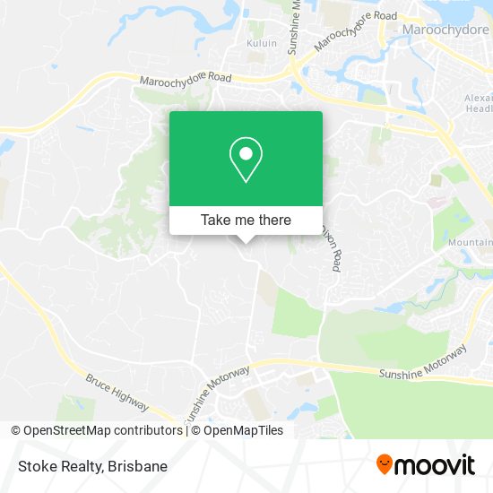 Stoke Realty map