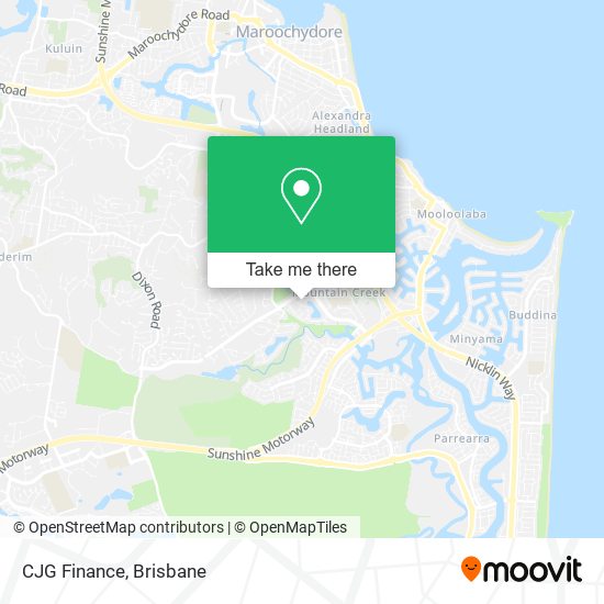 CJG Finance map