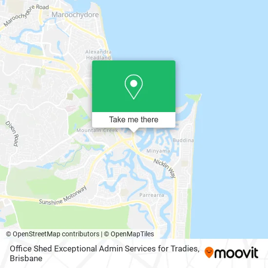 Office Shed Exceptional Admin Services for Tradies map