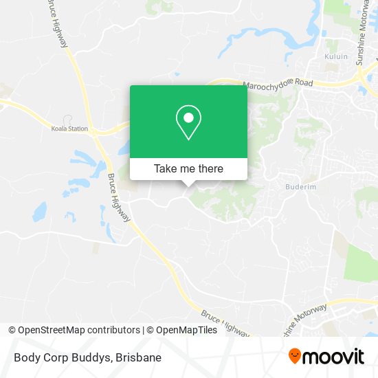 Body Corp Buddys map
