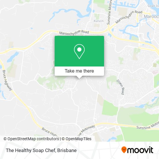 The Healthy Soap Chef map