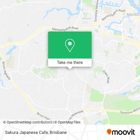 Sakura Japanese Cafe map