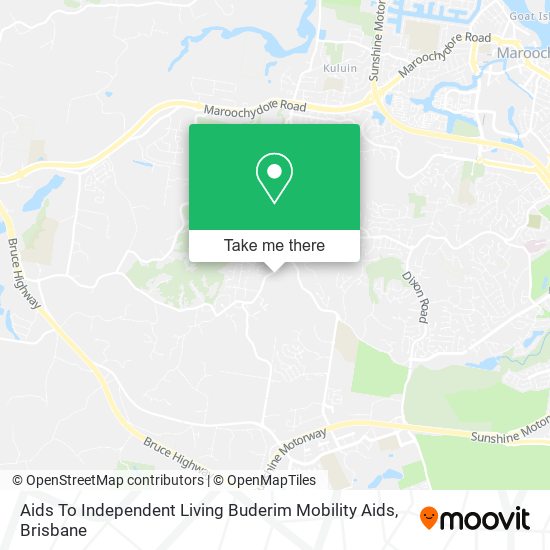 Aids To Independent Living Buderim Mobility Aids map