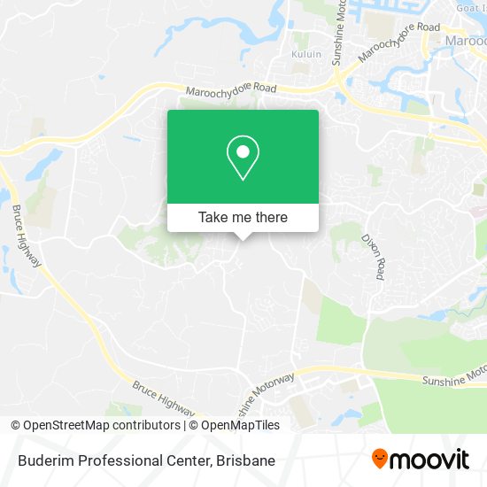 Buderim Professional Center map