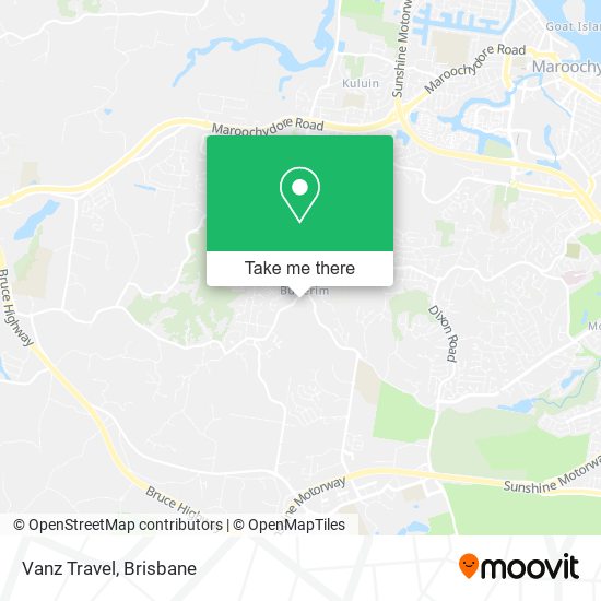 Vanz Travel map
