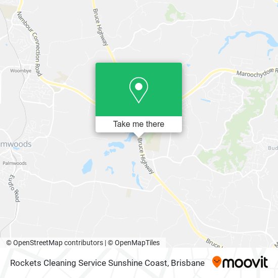 Rockets Cleaning Service Sunshine Coast map