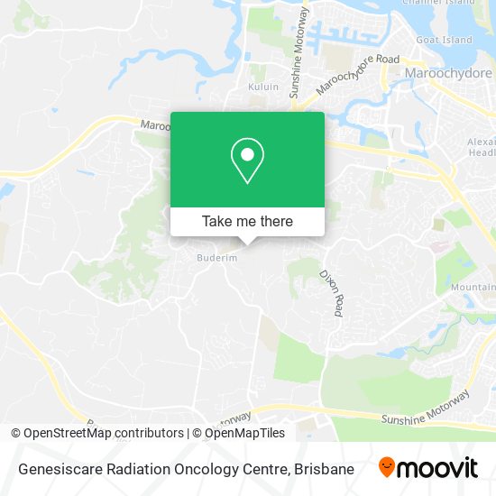 Genesiscare Radiation Oncology Centre map