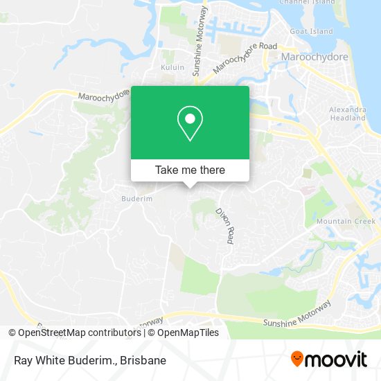 Ray White Buderim. map