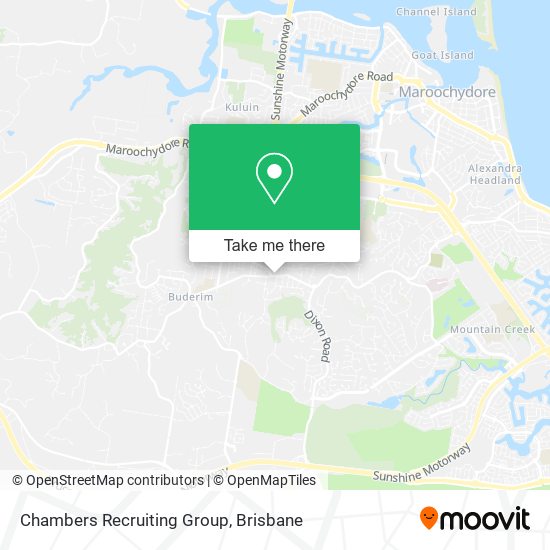Chambers Recruiting Group map