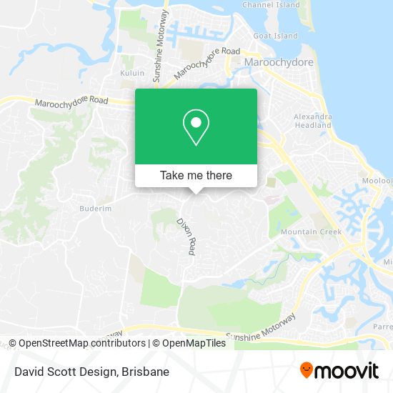 David Scott Design map