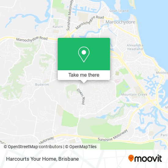 Harcourts Your Home map