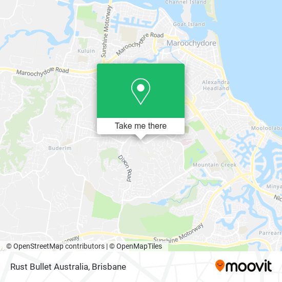 Rust Bullet Australia map