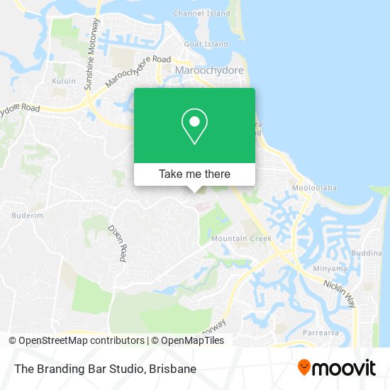The Branding Bar Studio map