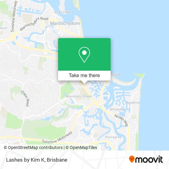 Lashes by Kim K map