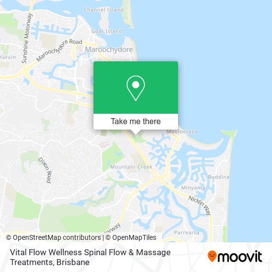 Vital Flow Wellness Spinal Flow & Massage Treatments map