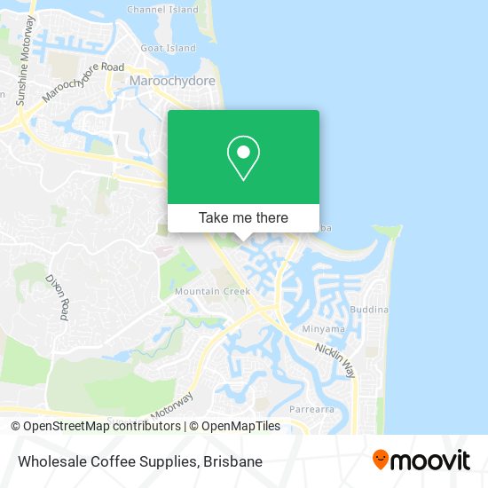 Mapa Wholesale Coffee Supplies