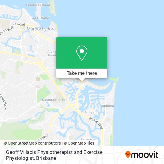 Geoff Villacis Physiotherapist and Exercise Physiologist map