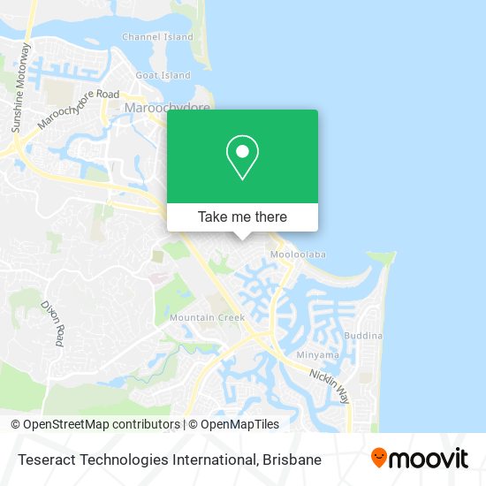 Teseract Technologies International map