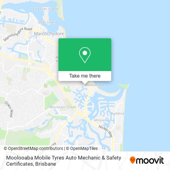 Moolooaba Mobile Tyres Auto Mechanic & Safety Certificates map