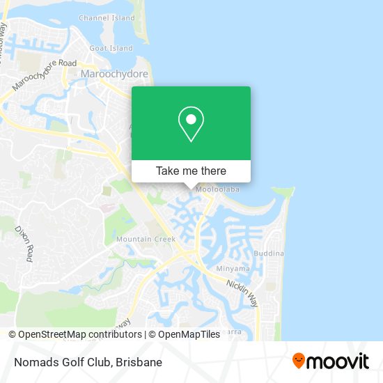Nomads Golf Club map