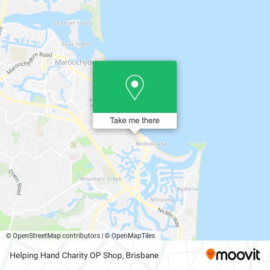 Helping Hand Charity OP Shop map