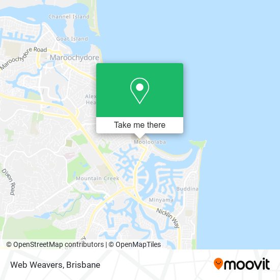 Web Weavers map