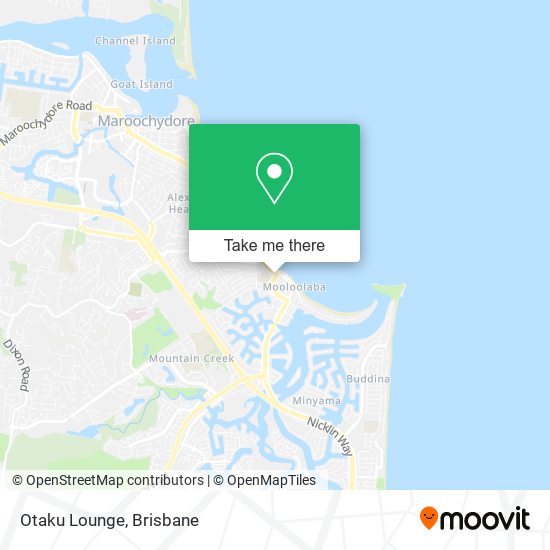 Otaku Lounge map